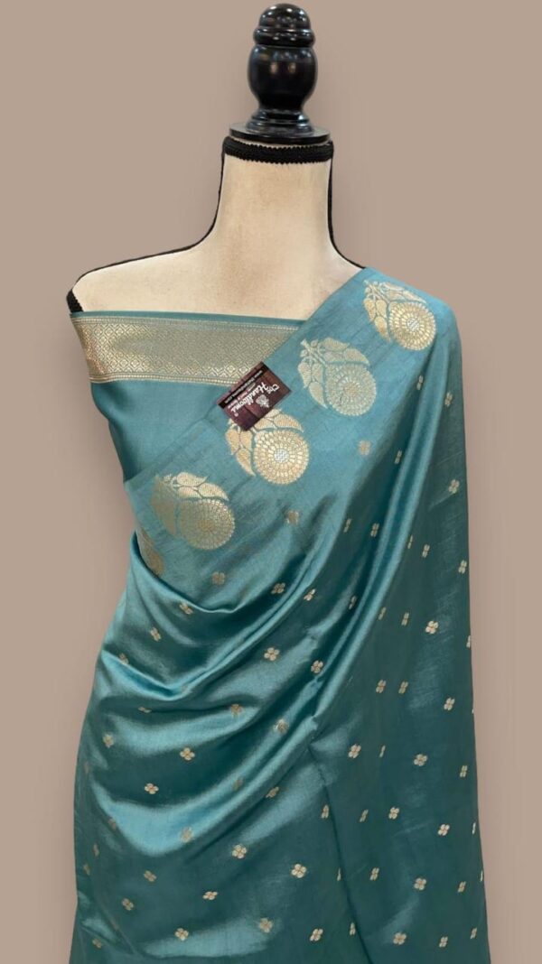 Banarasi semi Rawmango silk saree