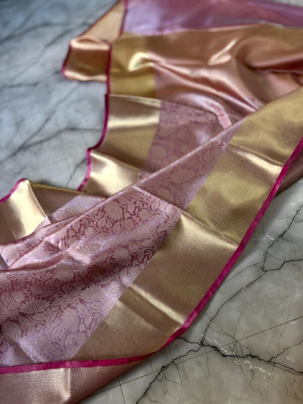 TISSUE ZARI SOFT SILK SAREE