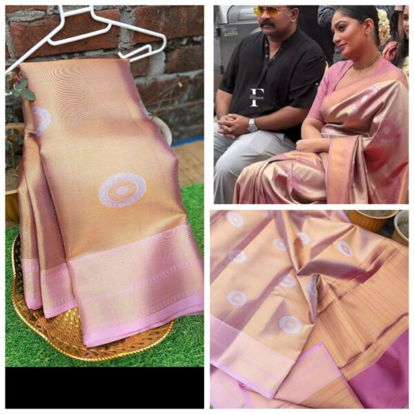 PUCPA 2  ZARI TISSUE SILK SAREE
