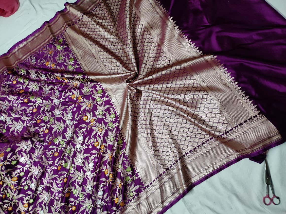 Banarasi Mashru Silk Saree