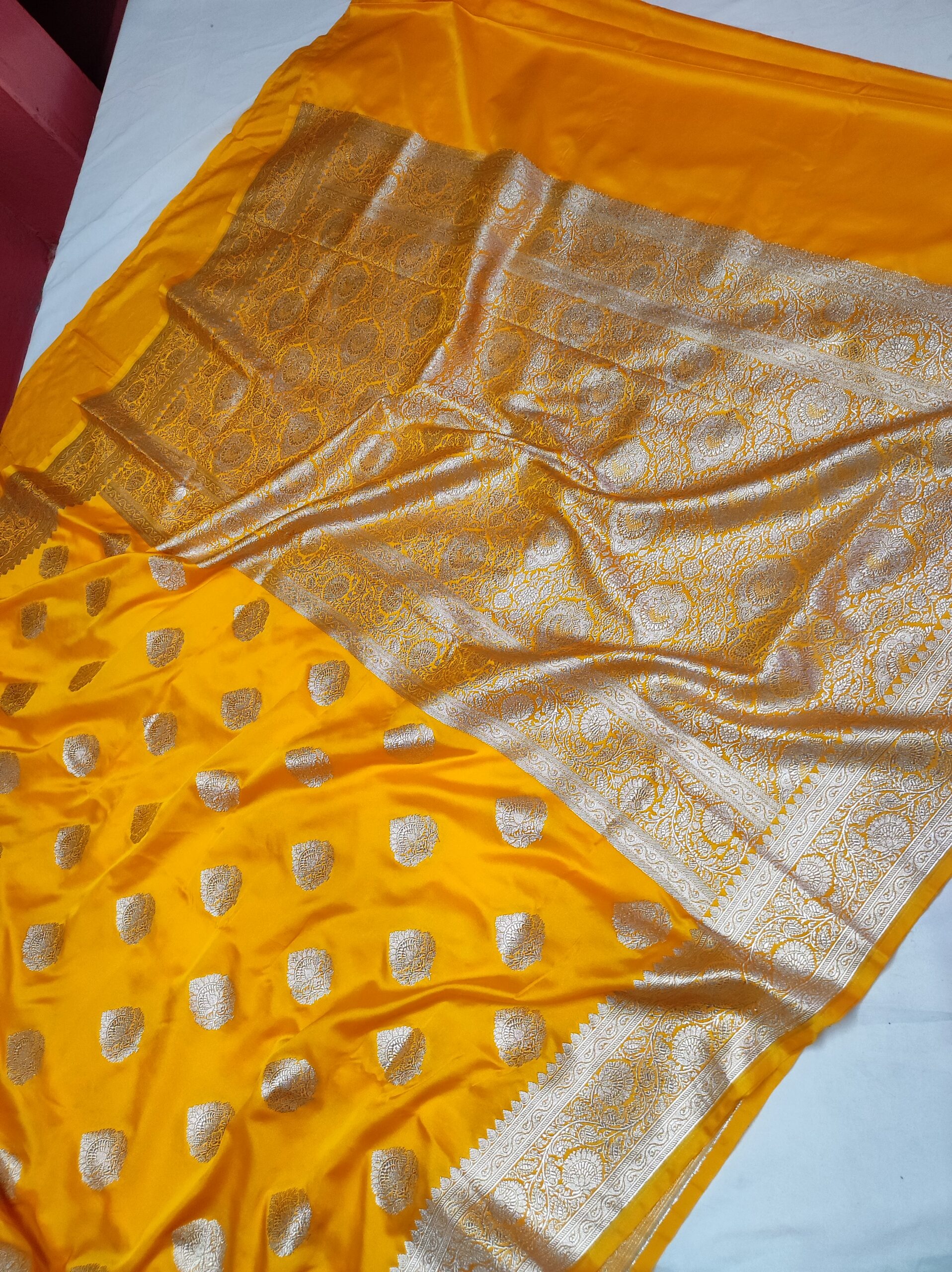 Banarasi Mashru Silk Saree