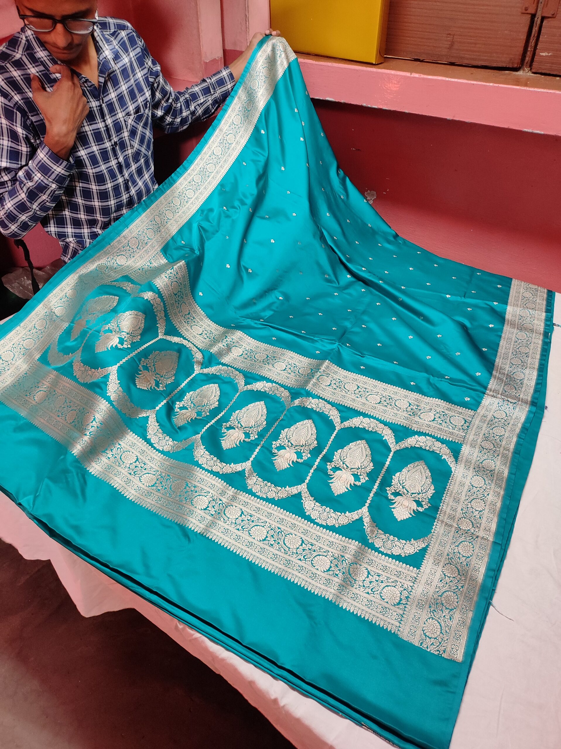 Mashru Silk Small Buties Saree