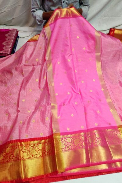 Banarasi Trending Check Buti Saree