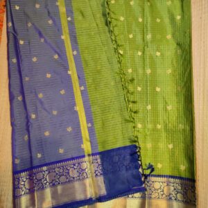 Banarasi Trending Check Buti Saree
