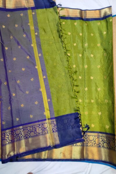 Banarasi Trending Check Buti Saree