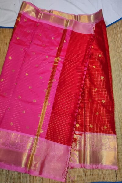 Banarasi Trending Check Buti Saree