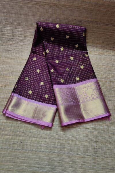 Banarasi Trending Check Buti Saree