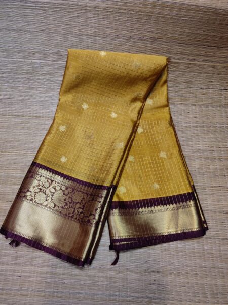 Banarasi Trending Check Buti Saree